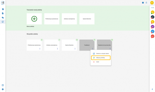 Ankiety w systemie 5 ways…