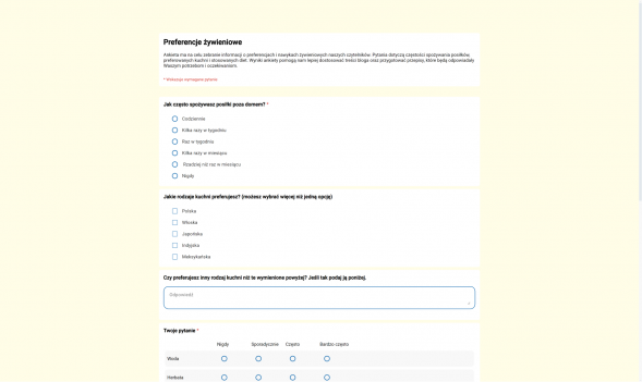 Ankiety w systemie 5 ways…